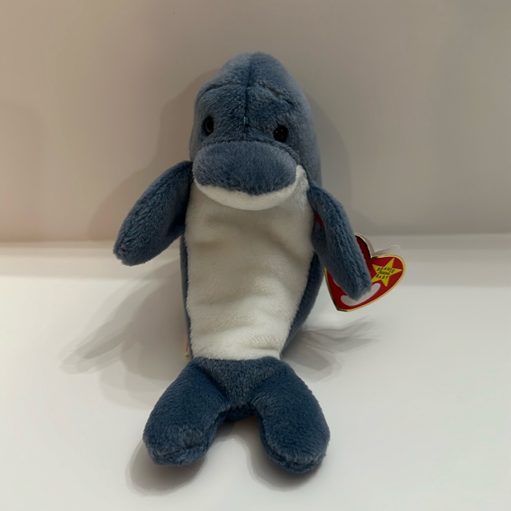 Rare 1996 Dolphin “Echo” TY Beanie Baby